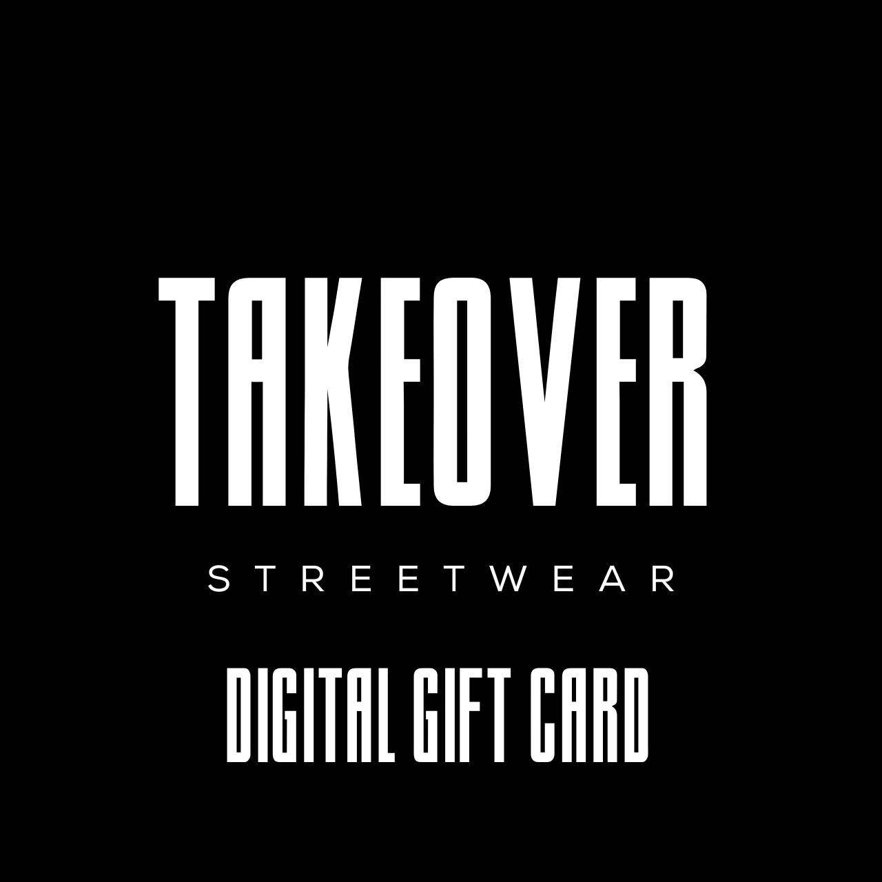 TAKEOVER GIFT CARD